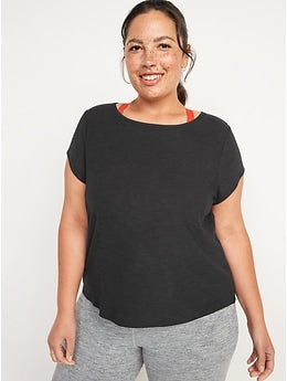 Breathe ON Mesh-Back T-Shirt for Women