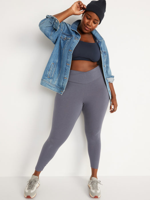 Extra High-Waisted PowerChill Crossover 7/8-Length Leggings for Women
