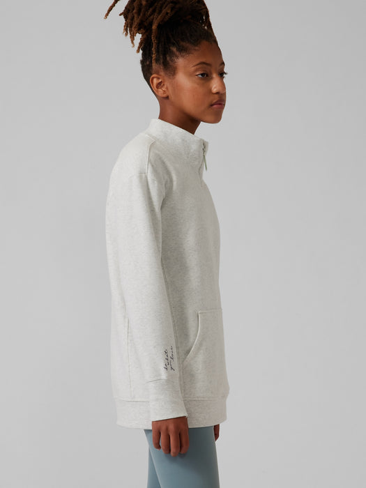 Athleta Girl RetroActive Half Zip