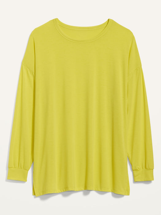 Long-Sleeve UltraLite All-Day Performance Tunic T-Shirt for Women