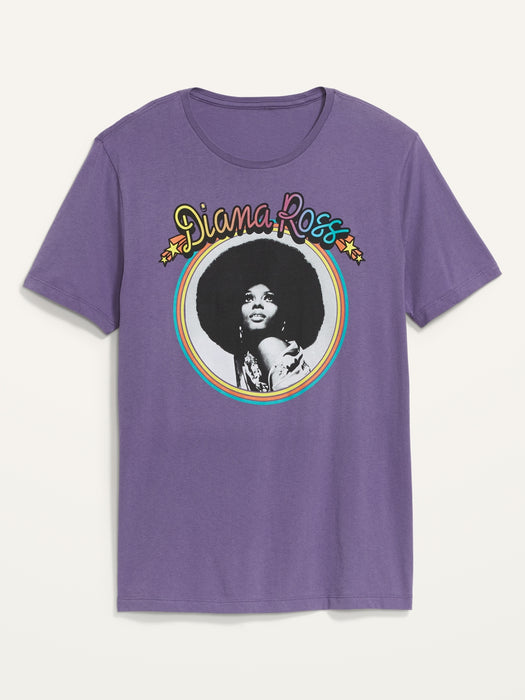 Diana Ross Gender-Neutral Graphic T-Shirt for Adults