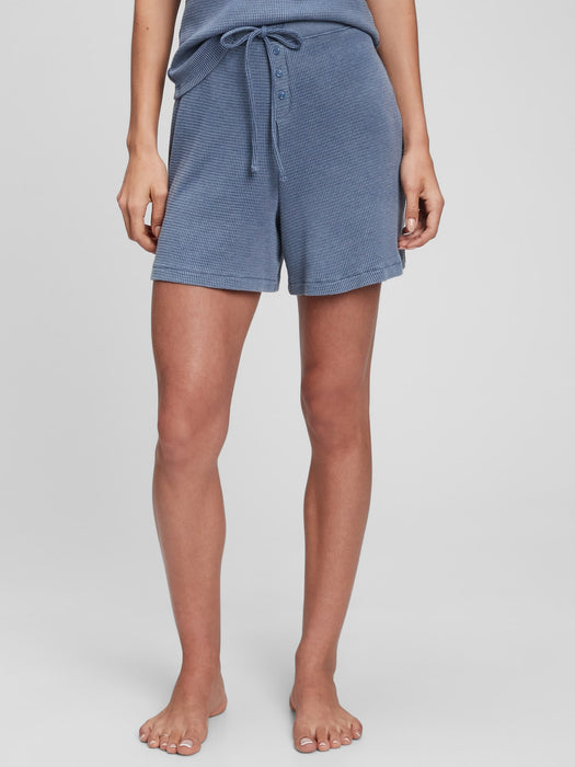Waffle Shorts - bainbridge blue