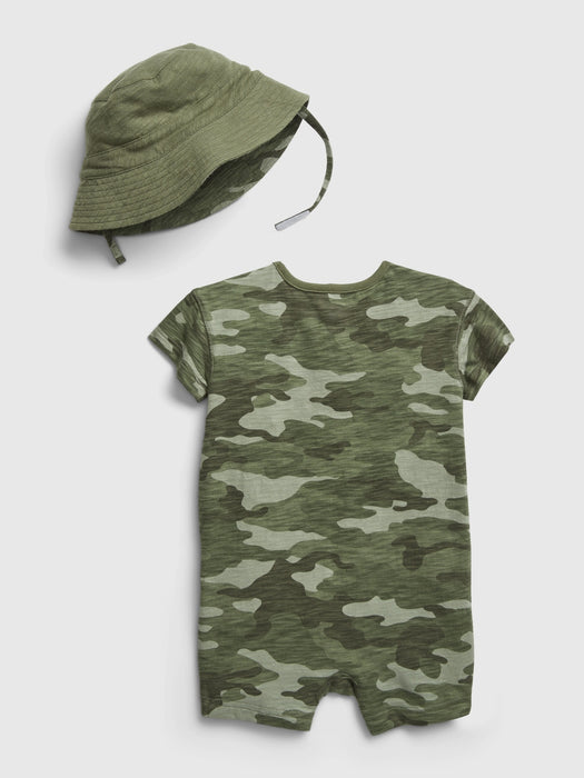 Baby 2-Piece Shorty Outfit Set - desert cactus