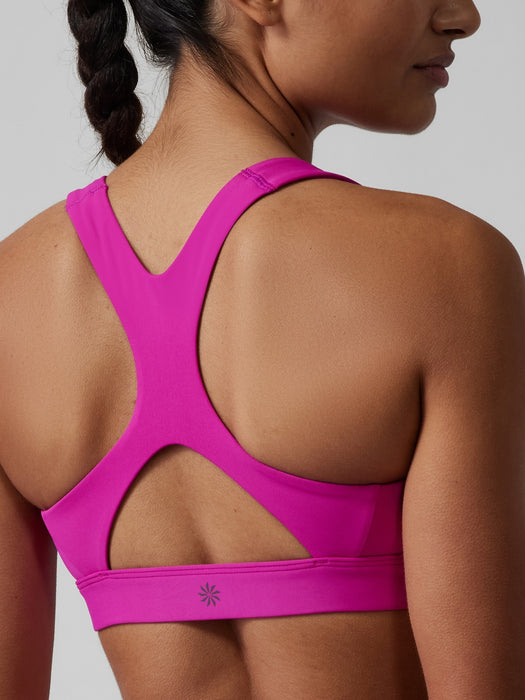 Ultimate Zip Front Bra A&#45C - Electric Fuchsia