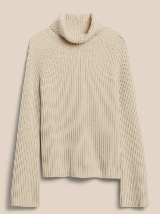 Heritage Bice Cashmere Sweater - South Shore Sand