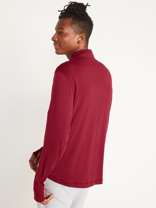 4-Way-Stretch Performance Half-Zip Top for Men