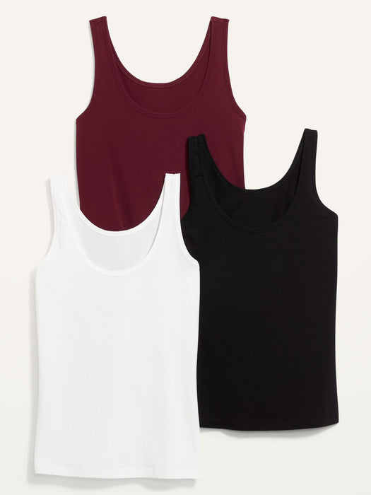 First-Layer Tank Top 3-Pack for Women