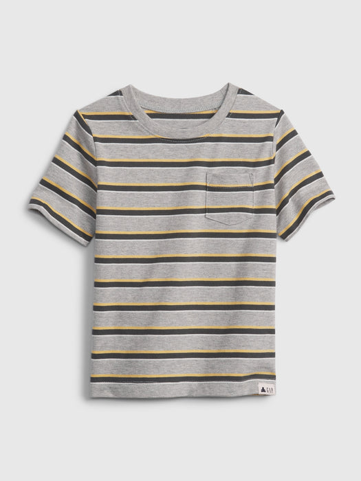 Toddler 100% Organic Cotton Mix & Match Pocket T-Shirt