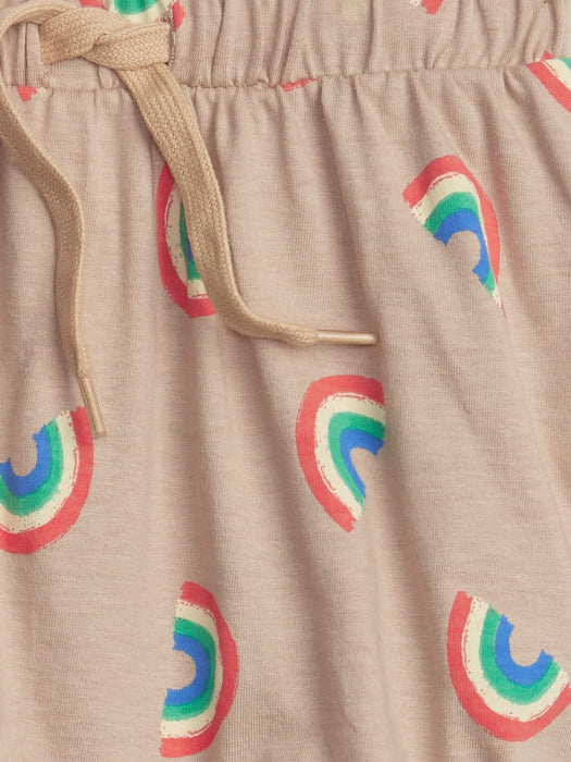 Toddler 100% Organic Cotton Mix and Match Skort - new sand beige