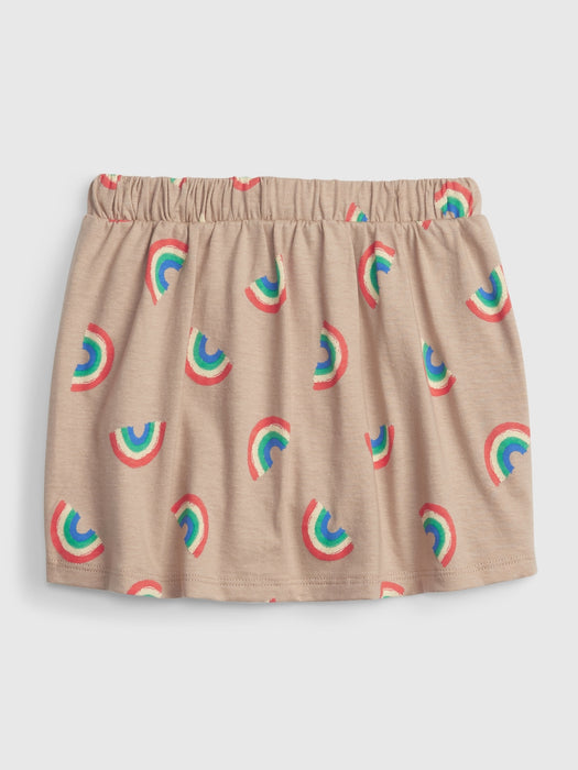 Toddler 100% Organic Cotton Mix and Match Skort - new sand beige