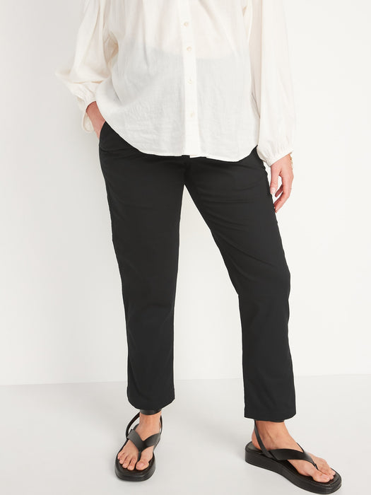 Maternity Rollover-Waist OGC Chino Pants