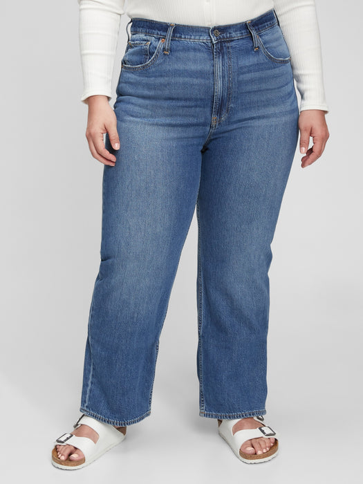 High Rise '90s Loose Jeans in Organic Cotton with Washwell