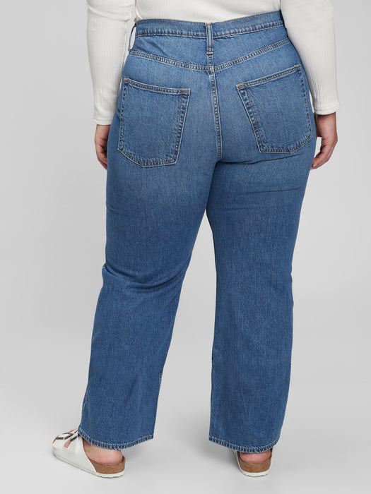 High Rise '90s Loose Jeans in Organic Cotton with Washwell