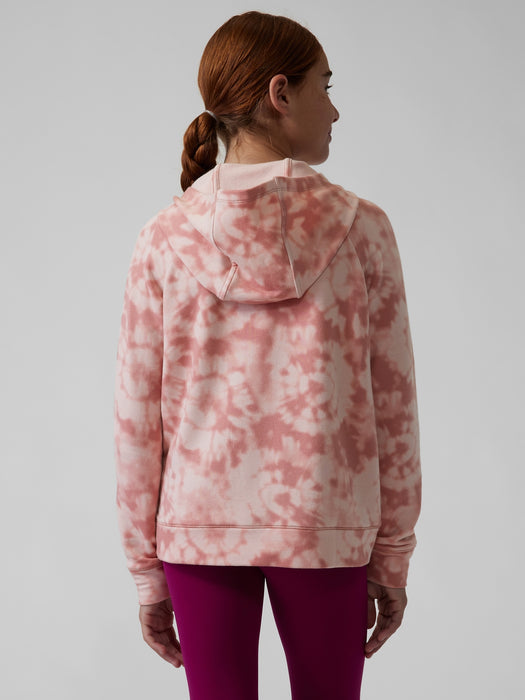 Athleta Girl In Your Element 2.0 Hoodie - Free Spirit Grecian Rose