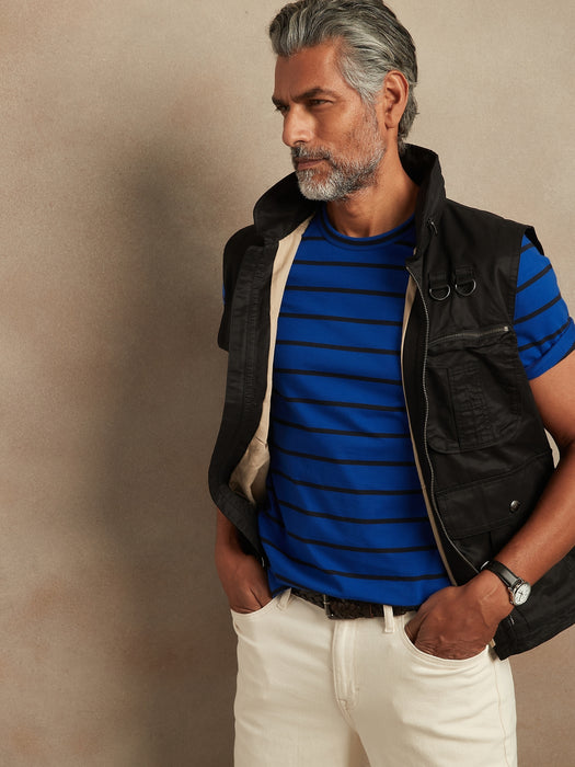 Authentic SUPIMA® T-Shirt - Hague Blue