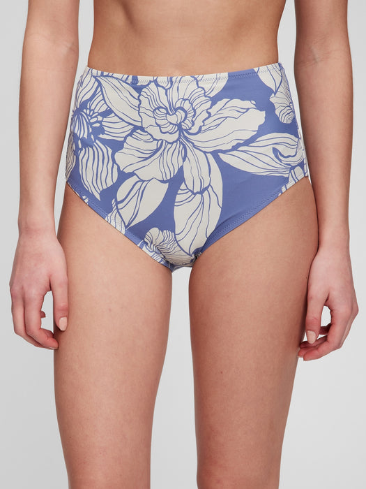 Recycled High Rise Bikini Bottom