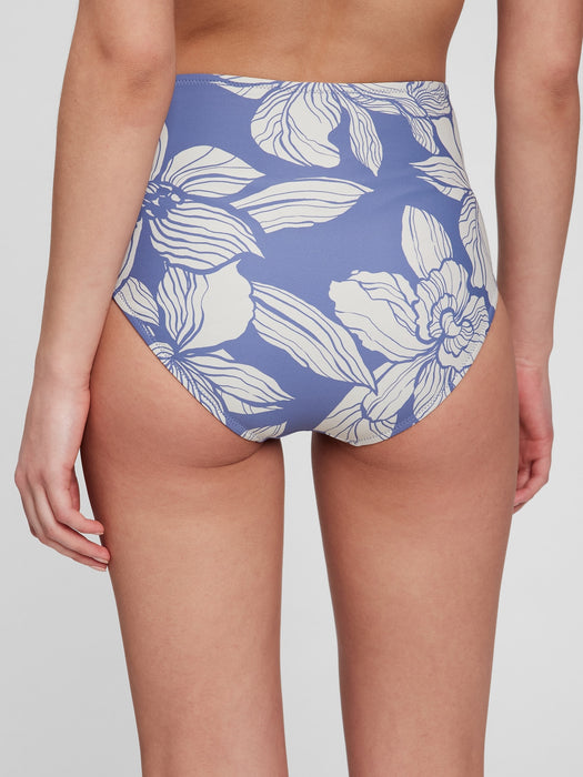 Recycled High Rise Bikini Bottom