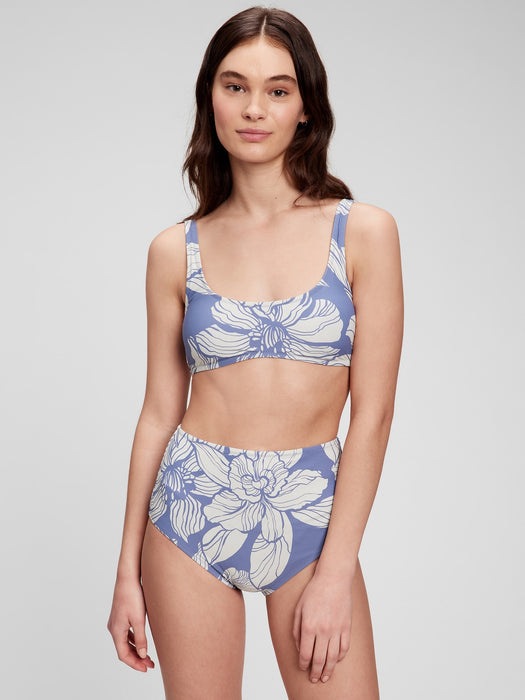 Recycled High Rise Bikini Bottom