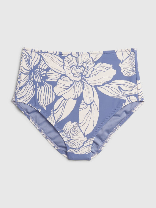 Recycled High Rise Bikini Bottom