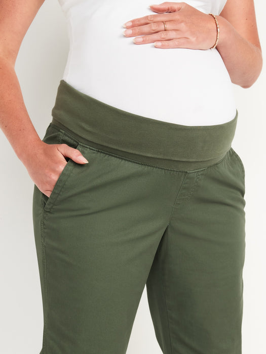 Maternity Rollover-Waist OGC Chino Pants