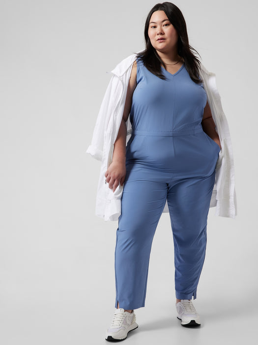 Brooklyn Jumpsuit - Cottage Blue