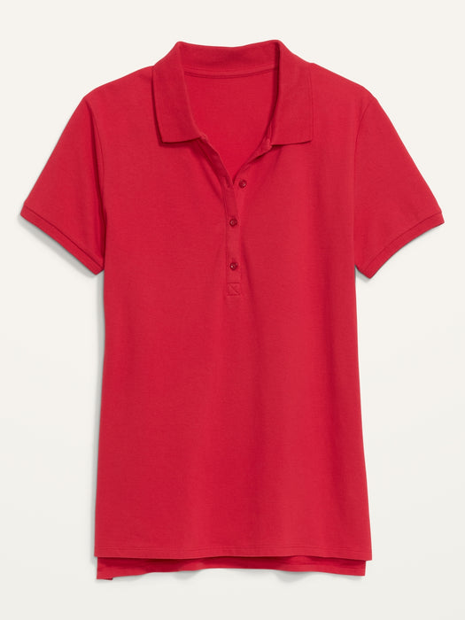 Uniform Pique Polo Shirt for Women