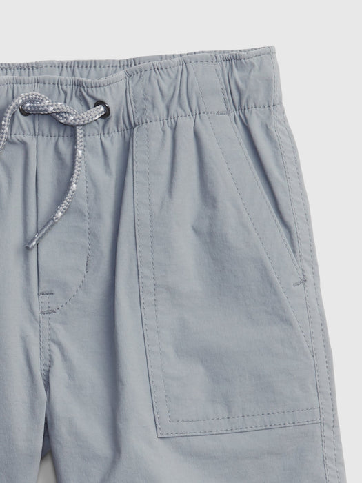 Toddler Hybrid Pull-On Shorts - cool gray