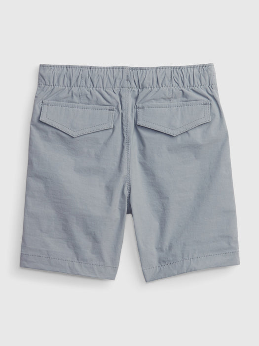 Toddler Hybrid Pull-On Shorts - cool gray