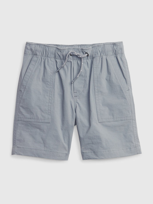 Toddler Hybrid Pull-On Shorts - cool gray