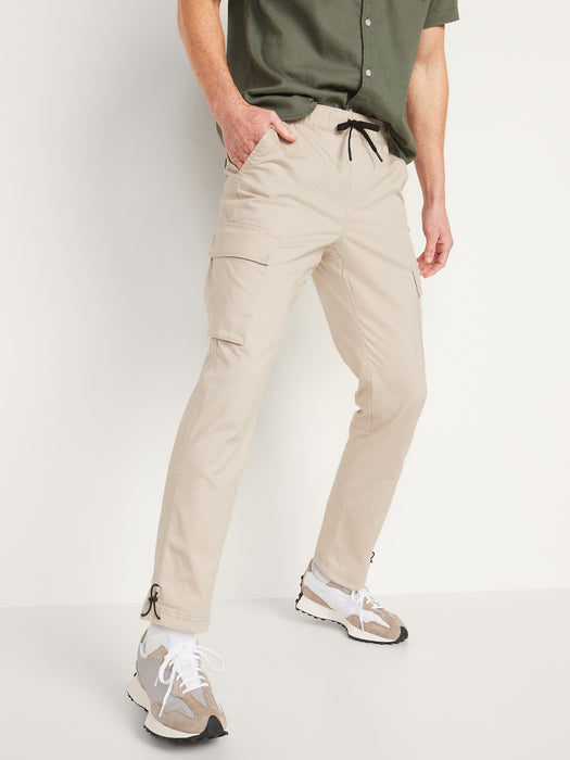 Ultimate Tech Pull-On Cargo Pants for Men - Beige