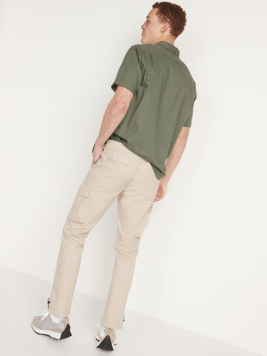 Ultimate Tech Pull-On Cargo Pants for Men - Beige