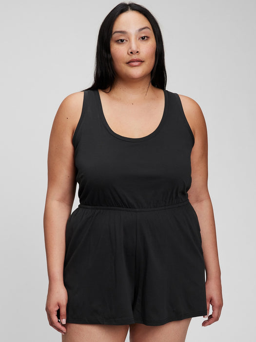 Racerback Cutout Romper