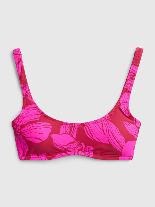 Recycled Scoopneck Bikini Top