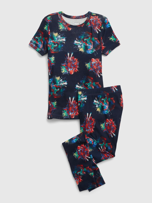 GapKids &#124 Marvel 100% Organic Cotton Spiderman PJ Set