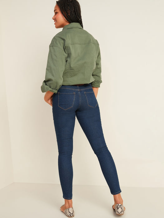 Mid-Rise Super Skinny Jeans for Women