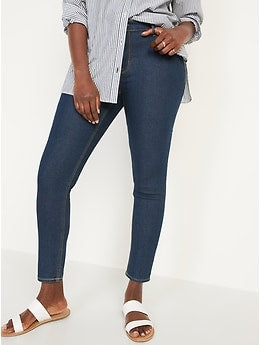 Mid-Rise Super Skinny Jeans for Women