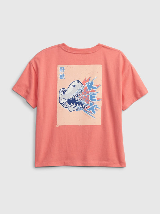 babyGap &#124 Disney Toy Story Relaxed Graphic T-Shirt - camelia orange