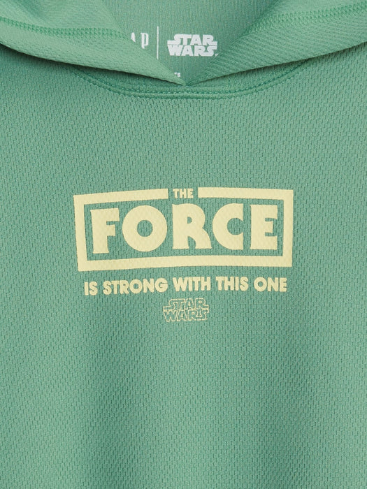 babyGap &#124 Star Wars&#153 Hoodie Rash Guard - mineral green