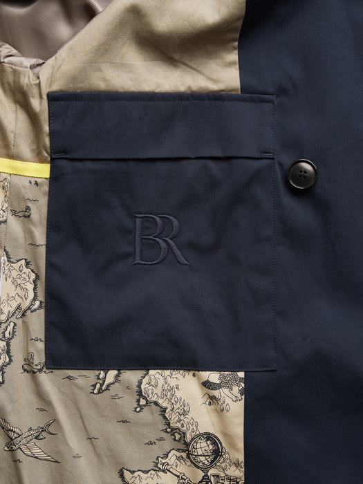 Water-Resistant Trench Coat