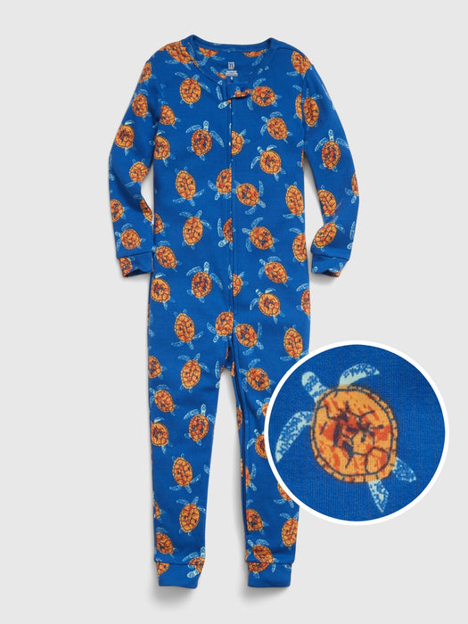 babyGap 100% Organic Cotton Sea Turtle Footless One-Piece