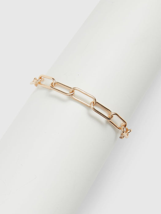 Chunky Chain Link Bracelet - gold