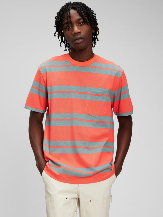 100% Organic Pique Cotton Original Pocket T-Shirt