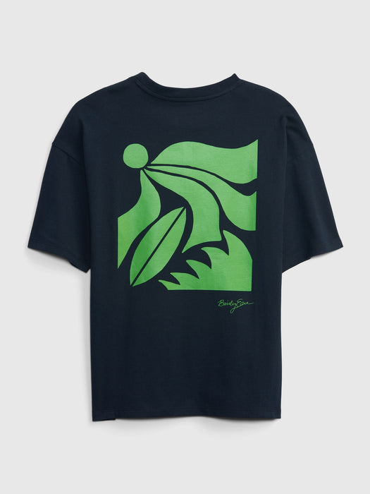 Gap &#215 Bailey Elder Kids 100% Organic Cotton Graphic T-Shirt
