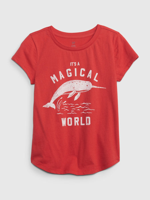 Kids 100% Organic Cotton Graphic T-Shirt