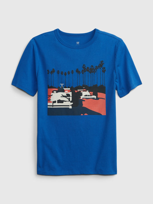 Kids 100% Organic Cotton Graphic T-Shirt