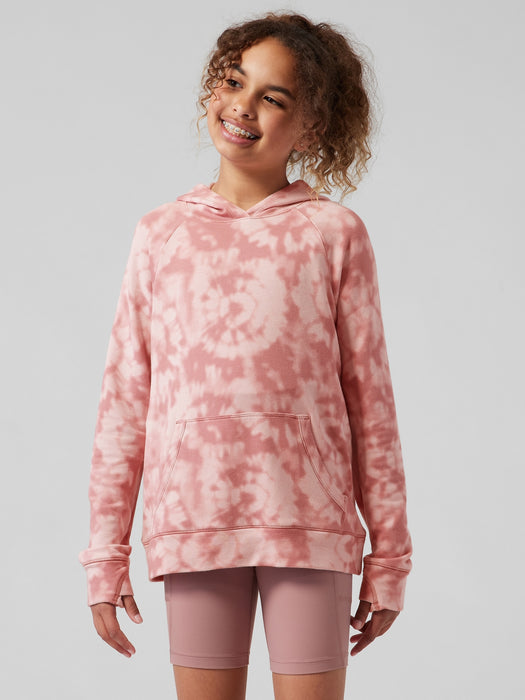 Athleta Girl In Your Element 2.0 Hoodie - Free Spirit Grecian Rose