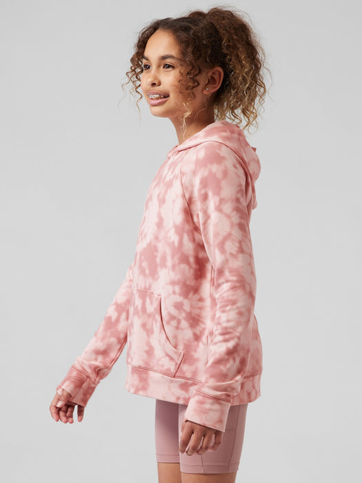 Athleta Girl In Your Element 2.0 Hoodie - Free Spirit Grecian Rose