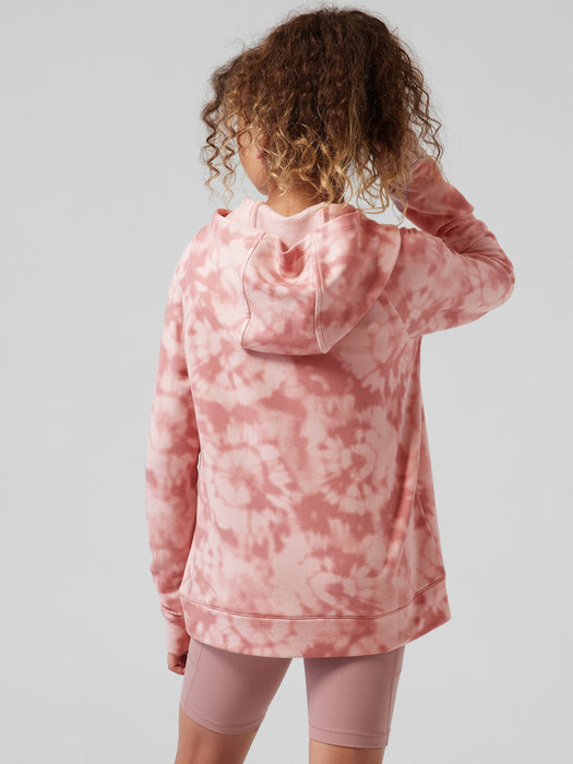 Athleta Girl In Your Element 2.0 Hoodie - Free Spirit Grecian Rose
