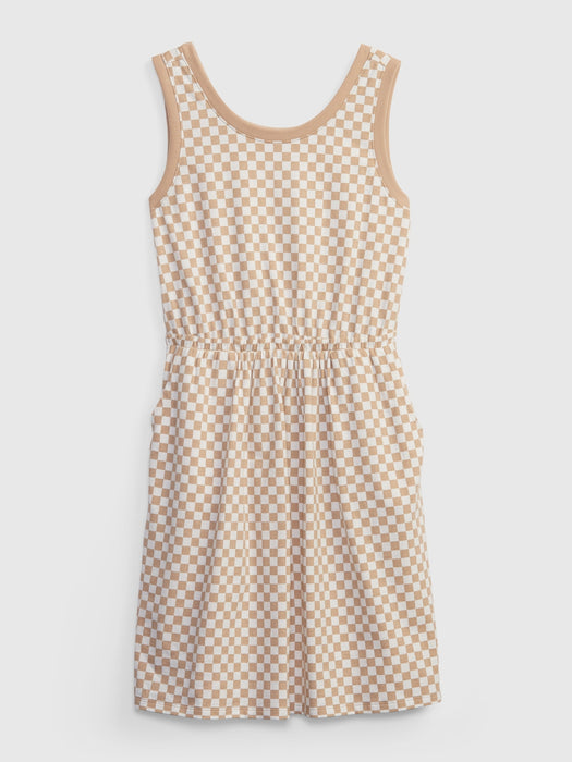 Kids Cutout Tank Dress