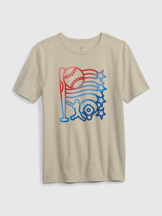 Kids 100% Organic Cotton Graphic T-Shirt